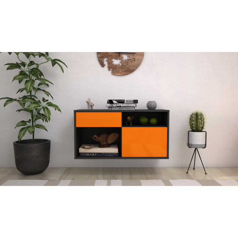Halbrook TV Stand, Orange