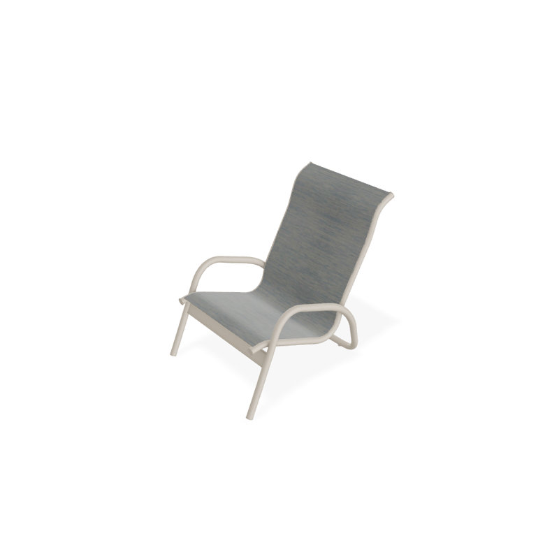Beach Chair, Textured Snow, Reflection