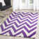 Jamison Chevron Wool Hand Woven Area Rug