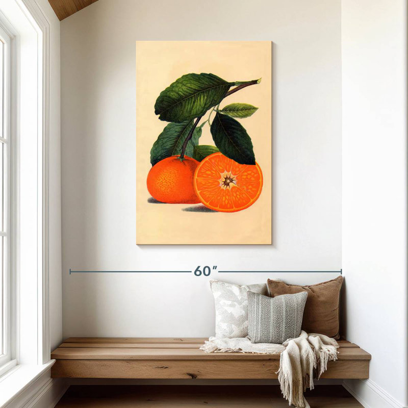 Yarlin Satsuma Orange 1887, 45" H x 30" W