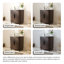 Ensemble de meuble-lavabo moderne 28 po à double porte en bois massif avec lavabo encastré-938877810