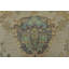 Tapis oriental en laine grise moderne noué à la main 8 pi x 10 pi 2 po Anatolia
