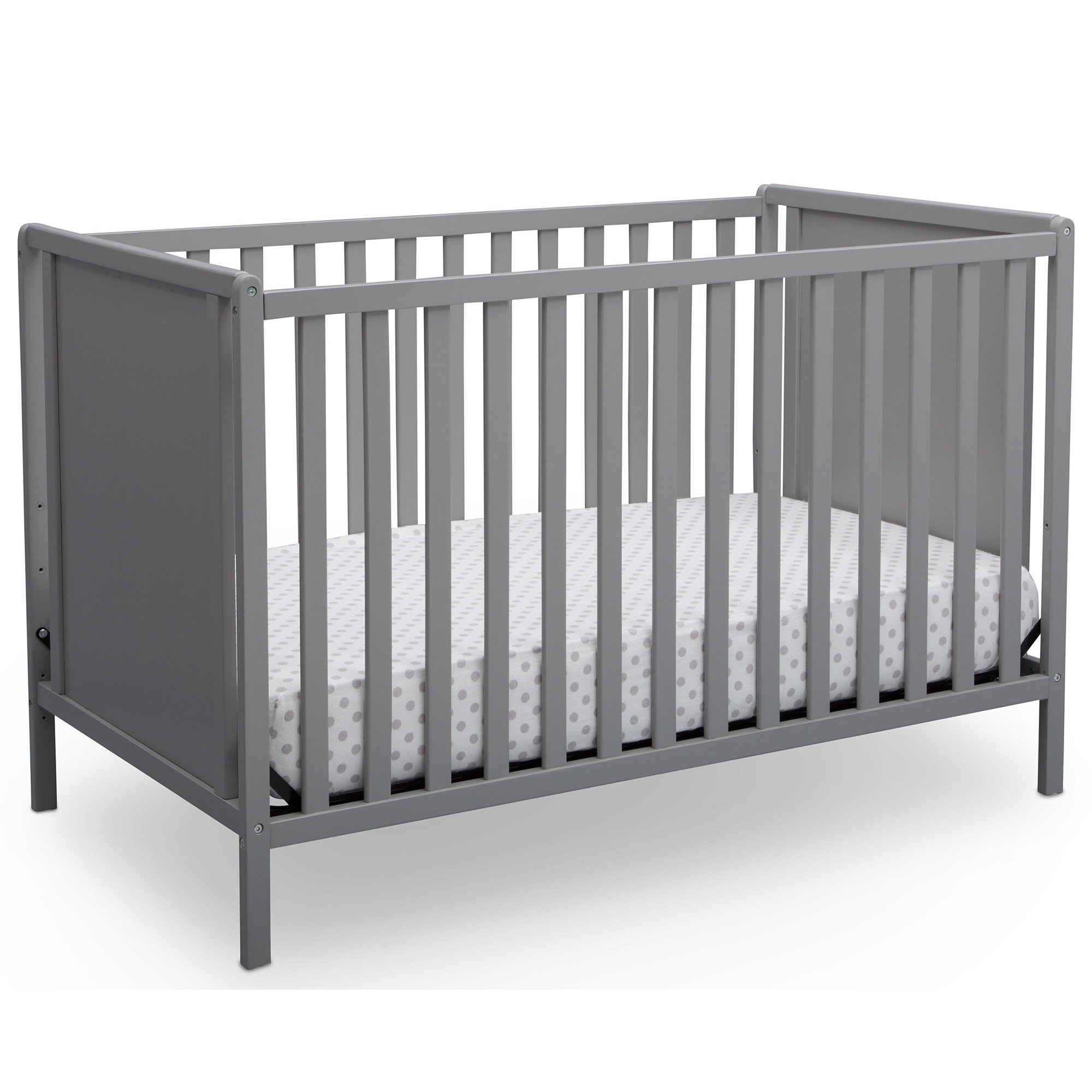 Delta Children Kendrick 4-in-1 Convertible Crib Grey Wayfair