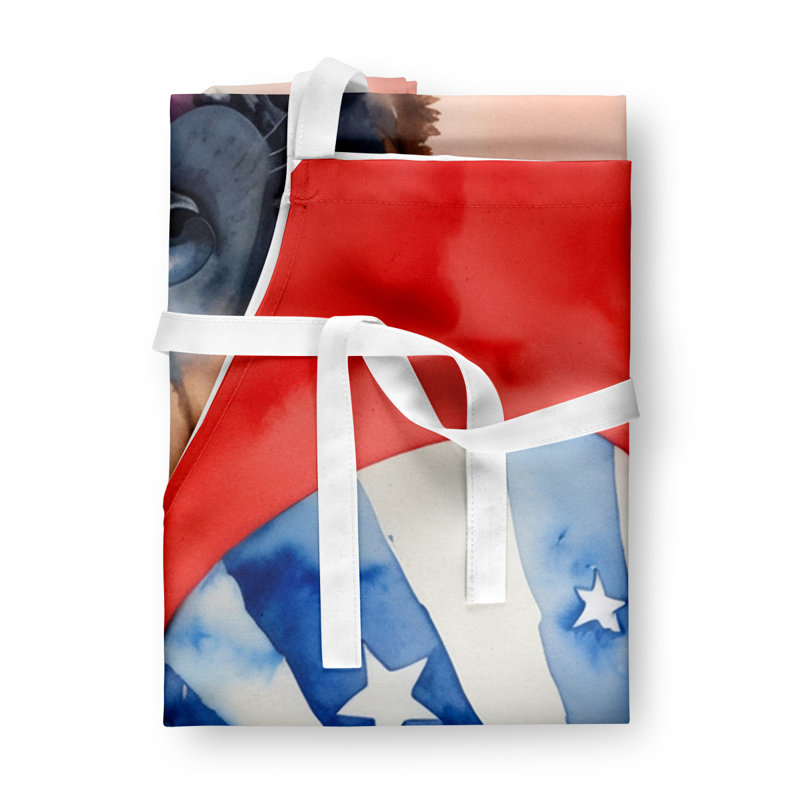 Patriotic American Apron, Belgian Malinois