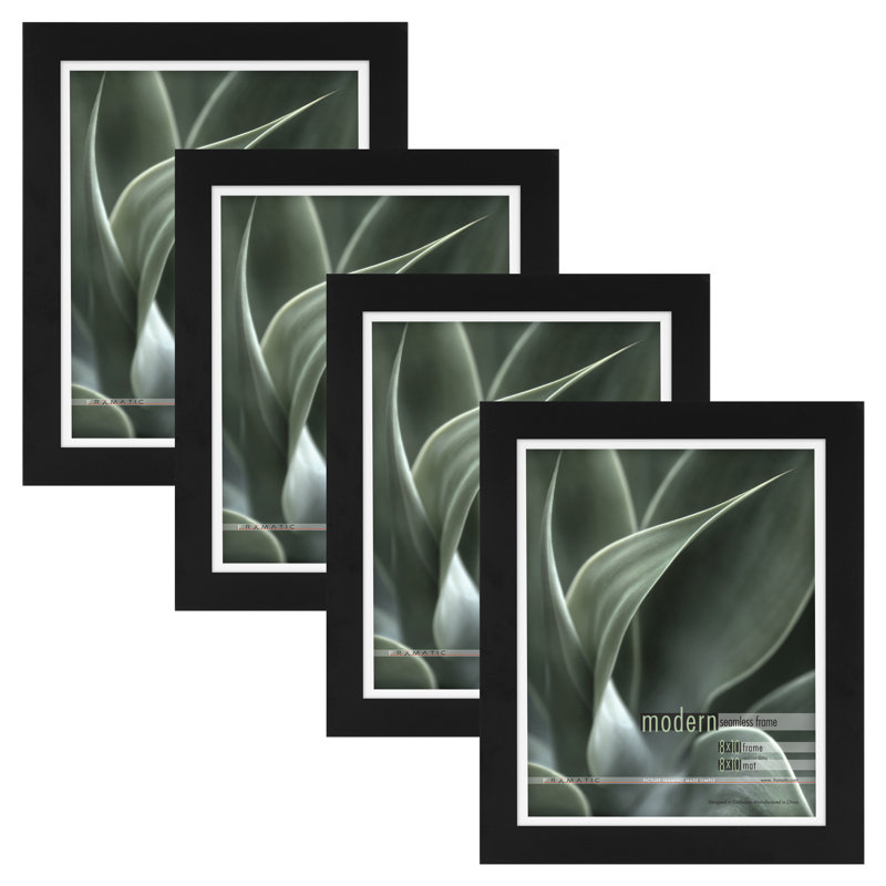 Wood Matte Picture Frame, 5" x 7", Black