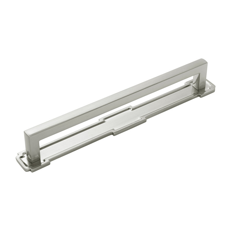 Coventry Collection Pull Backplate, Satin Nickel
