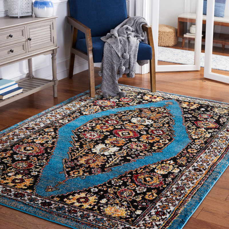 Vintage Hamadan Performance Oriental Rug, Rectangle 8' x 10'