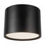 Uma 15-in Black dimmable LED Semi-Flush Mount-1433206150