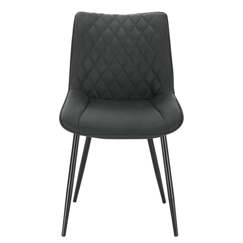 Braelynn Upholstered Dining Chair, Anthracite