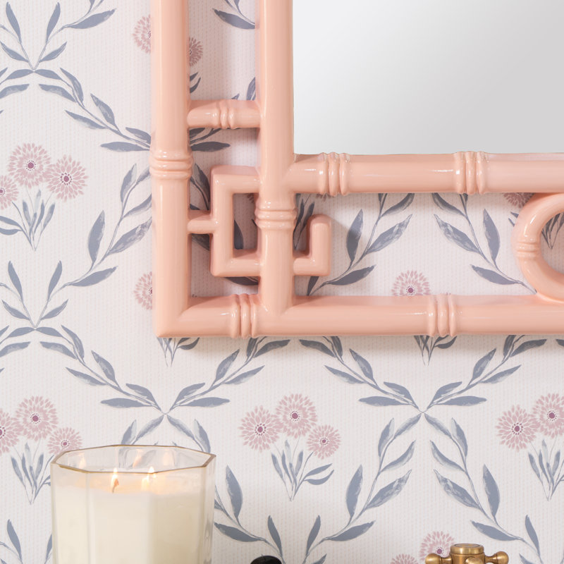 Shing Resin Wall Mirror, Bubblegum
