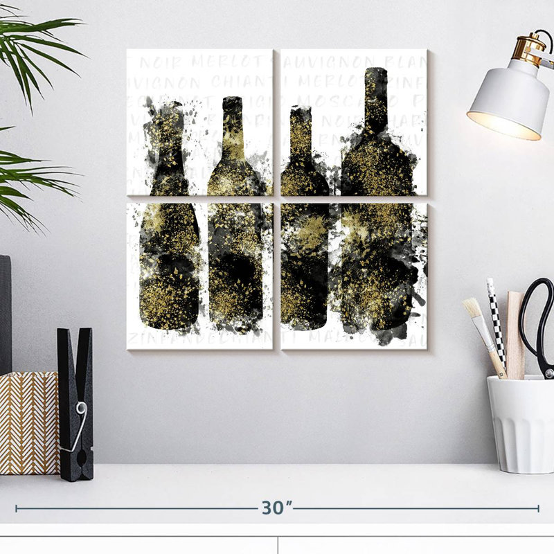 Yarlin Splash Of Wine I, H 18 po x l 18 po