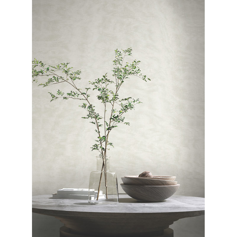 Papier peint texturé Shimmering Moire, Blanc
