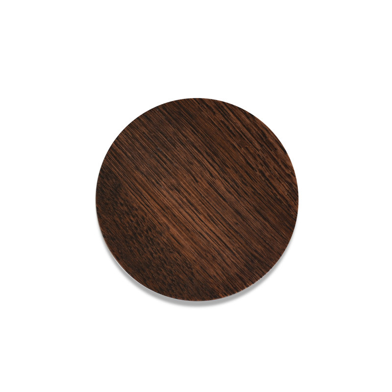CONSDAN Cup Coasters, for Drinks, USA Grown Hardwood, Wooden Cup, Antique Oak