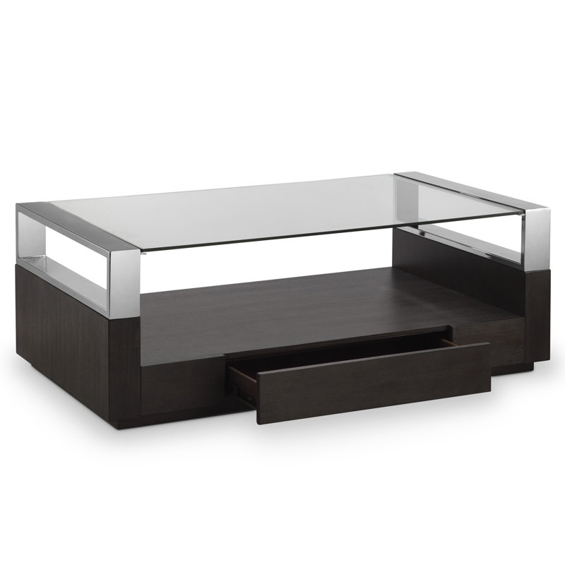 Ahlers Glass Top Coffee Table