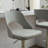 High Padded Swivel Adjustable Barstools(Set of 2)-395851043