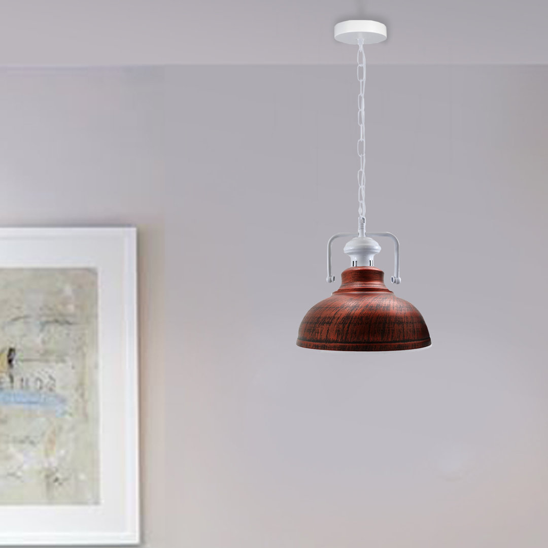 Lockett 1 - Light Satin Nickel Pendant