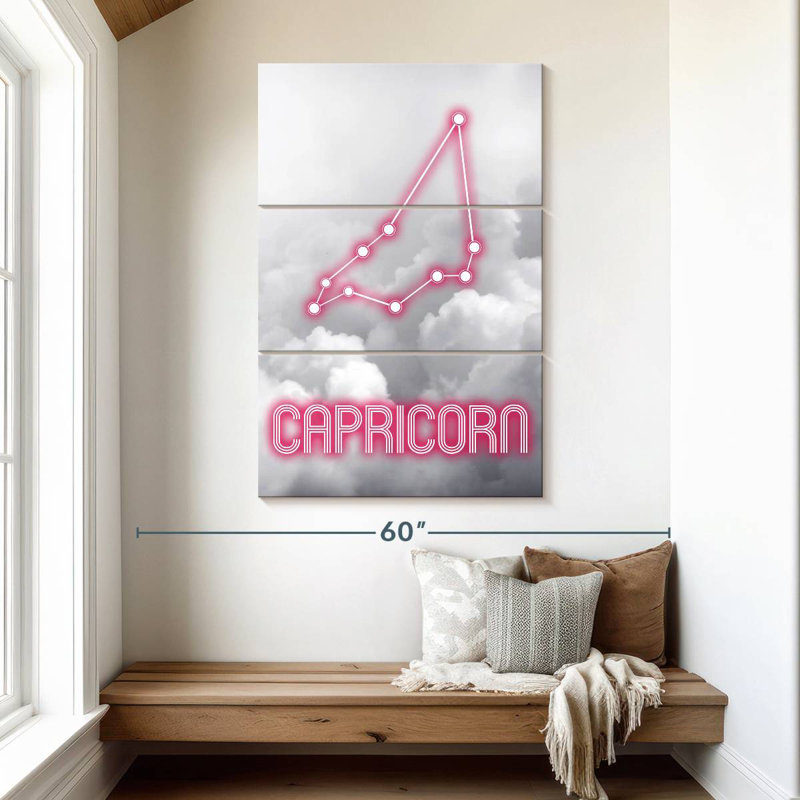 Adella Capricorn Constellation, 50" H x 32" W