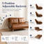 2 Seater Faux Leather Sofa Bed