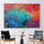 White Framed Wrapped Canvas
