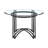Jarmila 4 - Person Cross Legs Base Dining Set