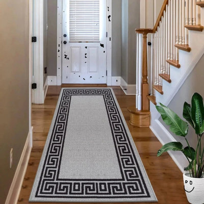 Runner Geometric Area Rug