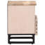 40cm W Steel Bedside Table-101281015