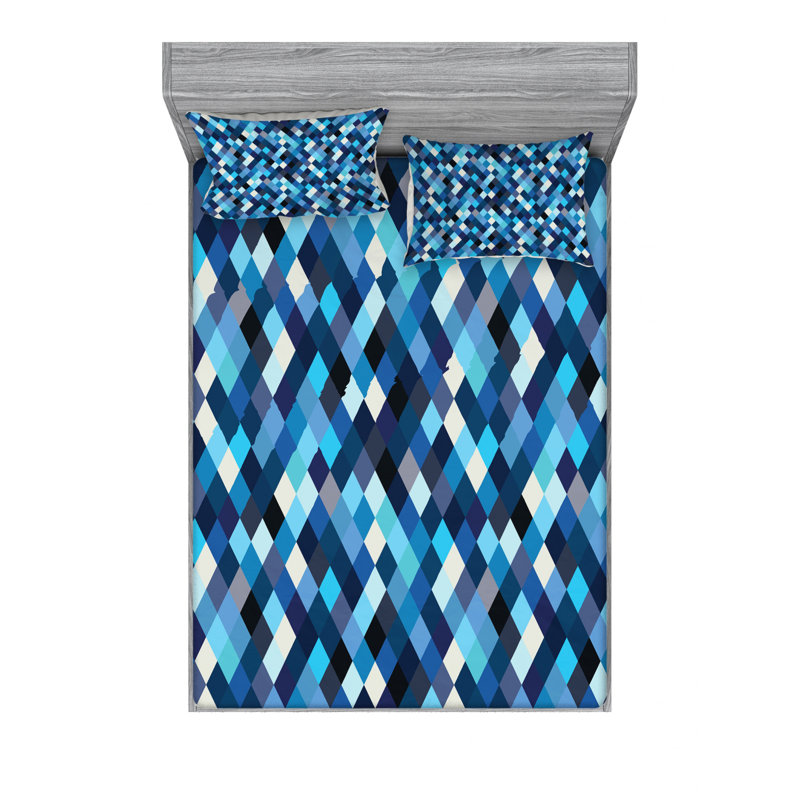 Ensemble de draps Fashion, Ensemble de drap pour grand lit avec drap-housse