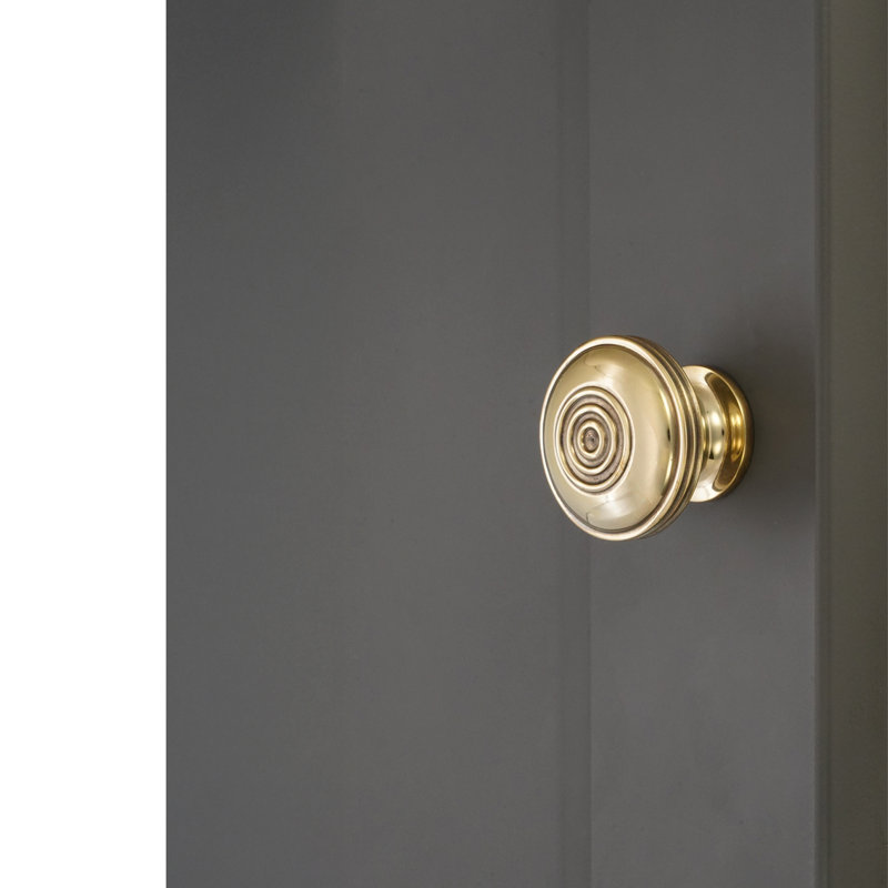 Bloxwich Large 40mm Cupboard, Aged Brass