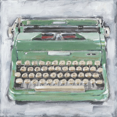 "Vintage Typewriter II" par Ethan Harper, reproduction d'art sur toile