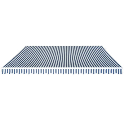 Dakota Fields 350cm W x 250cm D Grey Cover Retractable Patio Awning