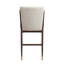 Tabouret de comptoir rembourré en fer Blondell-692600152