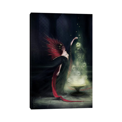 Damnation by Melanie Delon - Wrapped Canvas Print