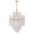 Michailo 16 Light Aged Brass Chandelier-1129649824