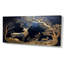Cerf doré dans la forêt II - art mural forêt-88503508-134414146