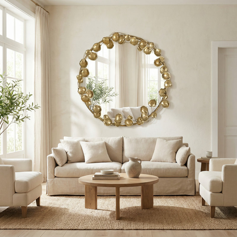 Miroir d'appoint mural pour salle de bain