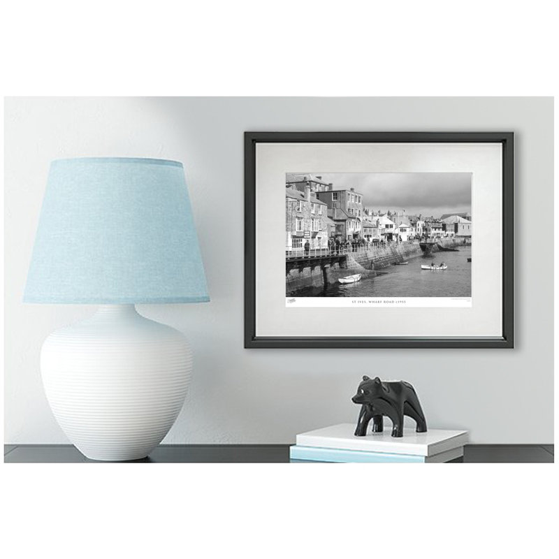 St Ives, Wharf Road C1955 by Francis Frith - Single Picture Frame Print, 28cm H x 36cm W x 2.3cm D