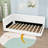 Upholstered Daybed with USB Ports, LED Light and Slats-702588141-702588130