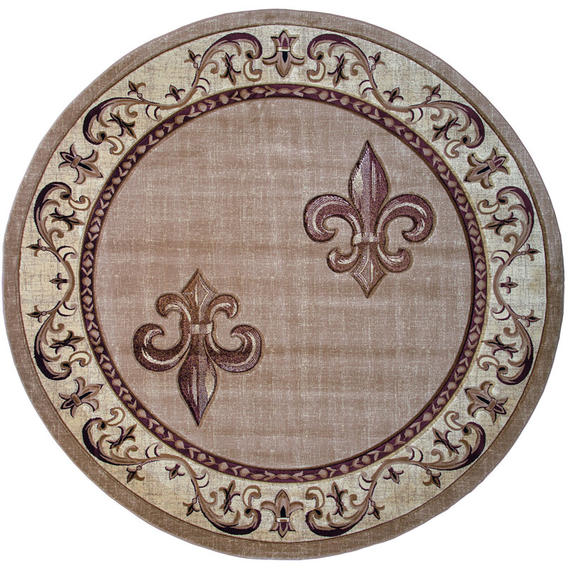 Goines Indoor Rug, Round 7'10"