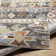 Jamieson Machine Woven Blue/Orange Area Rug