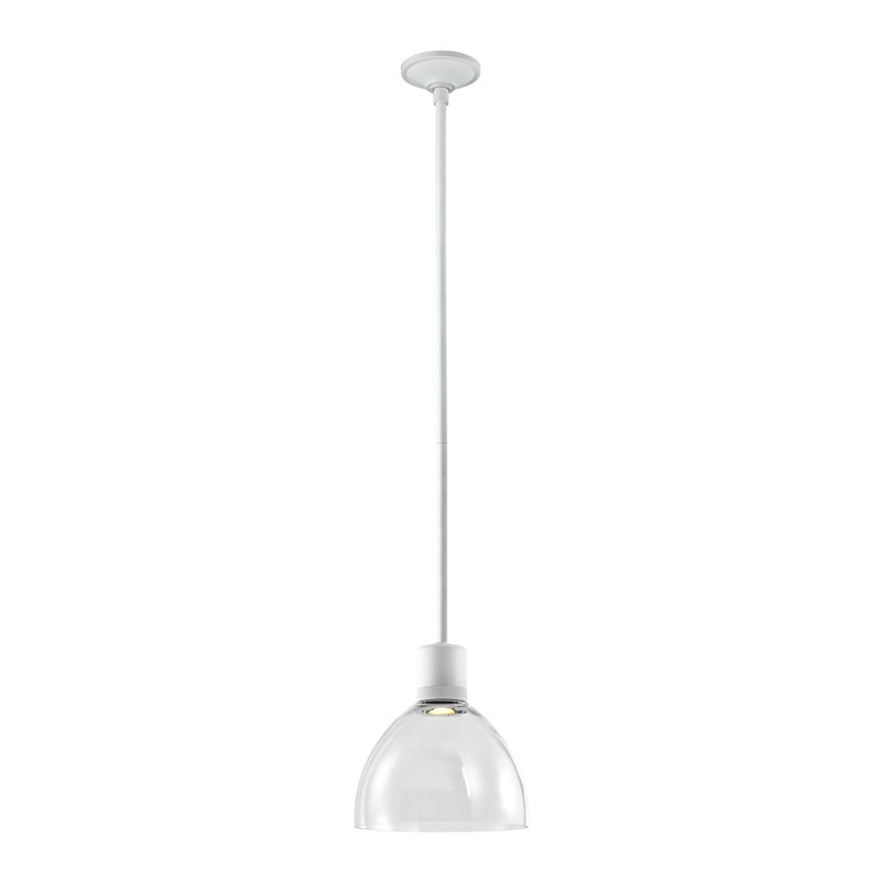 Zigrina Pendant, Matte White