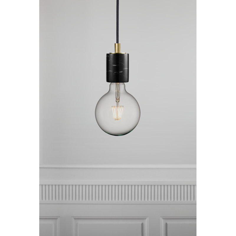 Yvaine 1 - Light Bulb Pendant, Black