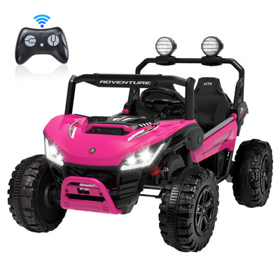 ARBELI 24V Ride on Toys for Big Kids, 4x200W 2 Seater Kids Car, Max 5.1Mph, Shock Absorption, Music, LED Lights, Parent Remote, Storage, Ride On Cars
