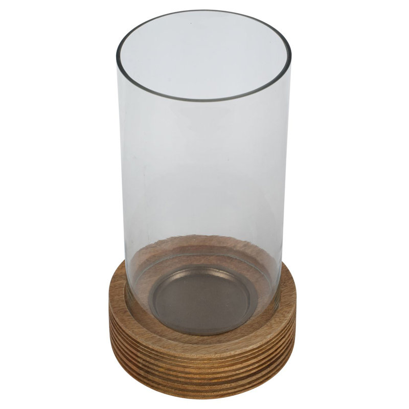 Silvica Wood Tabletop Votive Holder