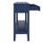 Rectangular Console Table With 1 Shelf And 3 Storage Drawers, Painted Entrance Table, Sofa Side Table With Iron Handles-2110243253