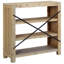 Kuk 80cm H Solid Wood Standard Bookcase