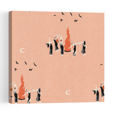 Motif Coven 2, impression murale abstraite contemporaine représentant un paysage naturel
