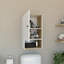 Pharmacie, deux tablettes internes, une porte, une tablette-778715406