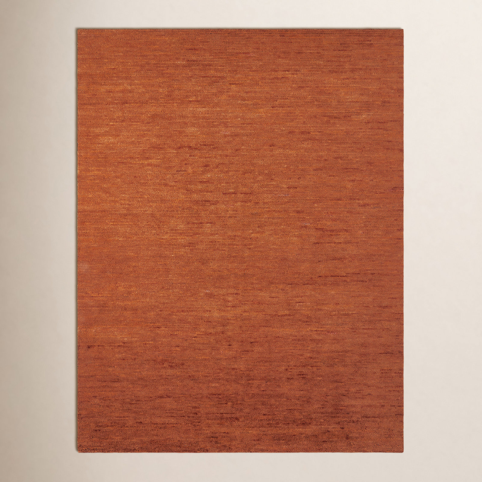 Sunset Ember Hand-Knotted Wool Rug, Rectangle 2' x 3'