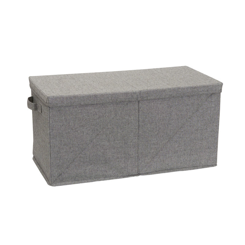 Household Essentials Double Twist Box Fabric Bin