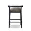 Tullio Upholstered Stool with Solid Wood Frame